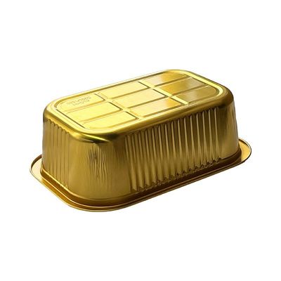 Contenant en feuille d'aluminium écologique pour emballage de crème glacée colorée