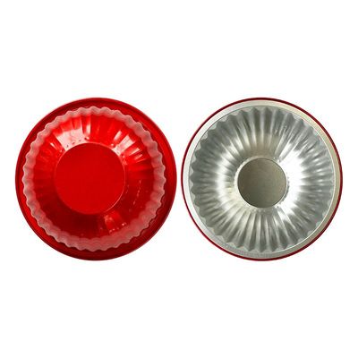 Contenant en feuille d'aluminium écologique pour emballage de crème glacée colorée