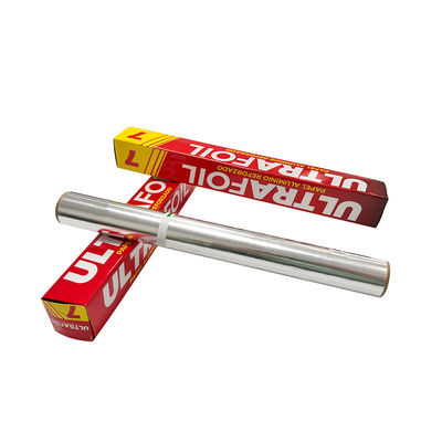 30 cm 45 cm de qualité alimentaire cuisson rôti Bbq papier recyclable en feuille d'aluminium en rouleau avec coupe