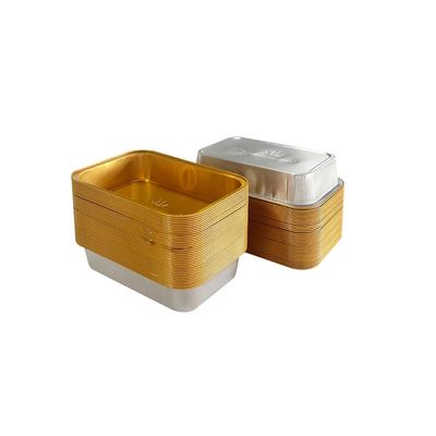 Contenant alimentaire écologique plateaux jetables en aluminium en feuille d'étain pour compagnies aériennes
