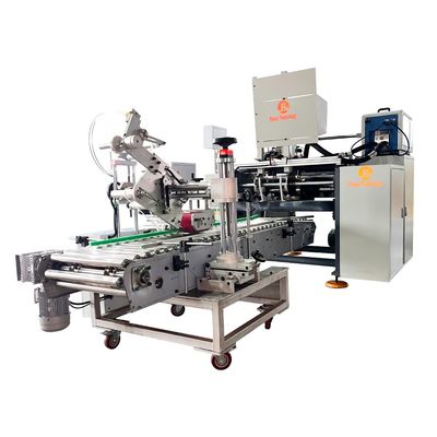 Machine de remontage de feuille d'aluminium à étiquette courte entièrement automatique 4.5kw