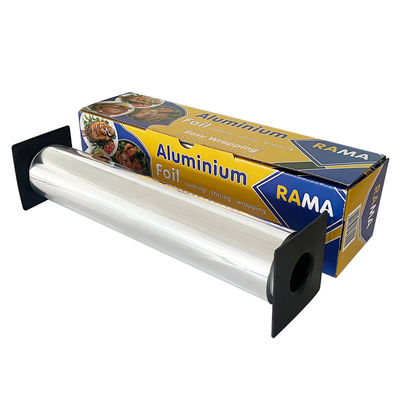 Surface lubrifiée 18 microns papier à rouleaux en feuille d'aluminium pour emballage alimentaire sur mesure