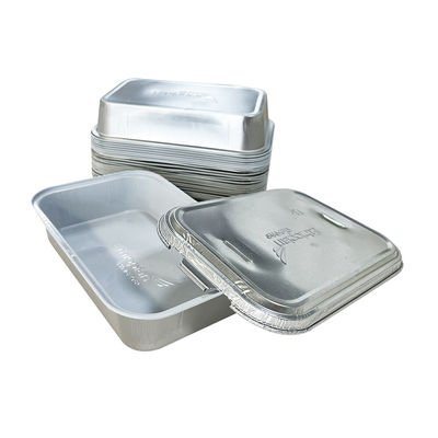 Commande personnalisée en papier d'aluminium à emporter