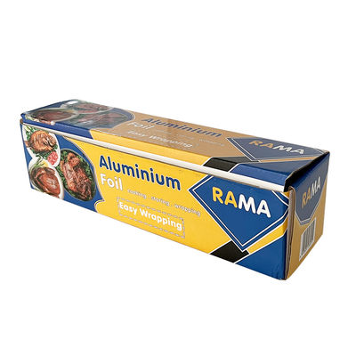 Personnaliser l'épaisseur du rouleau de feuille d'aluminium ménager pour l'emballage alimentaire micromovable