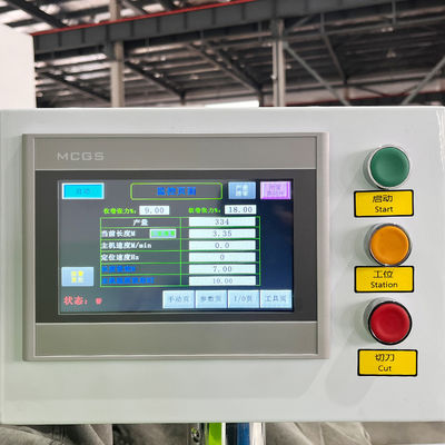 Machine à découper des rouleaux de papier à pâte à papier à découper automatique en aluminium