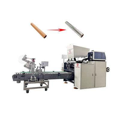 Type d'emballage du boîtier Machine de remontage de feuille d'aluminium domestique verticale à 380 tensions