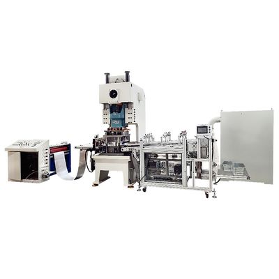 Machine de poinçonnage automatique de conteneur en feuille d'aluminium avec une largeur maximale de 750 mm OEM