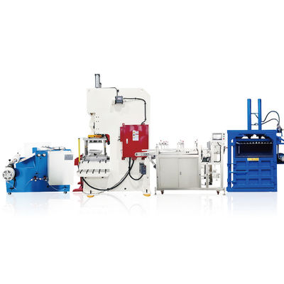 7.5KW puissance du moteur principal machine automatique de fabrication de conteneurs en feuille d'aluminium