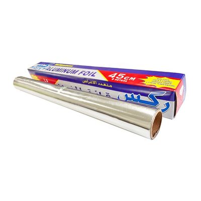 Cuisine personnalisée Longueur 8011 Foil d'aluminium ménager papier d'emballage rouleau Logo personnalisé