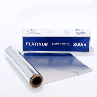 8011 Feuille d'aluminium allié en rouleau pour cuisine friteuse à air papier revêtements 200 mètres