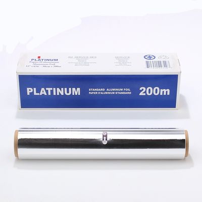 8011 Feuille d'aluminium allié en rouleau pour cuisine friteuse à air papier revêtements 200 mètres