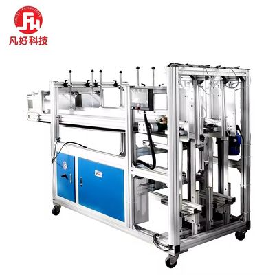 Machine de fabrication de conteneurs en feuille d'aluminium automatique
