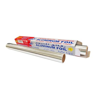 Vendre directement cuisine 5m/10m Ruloir de papier d'aluminium résistant à la chaleur avec logo personnalisé