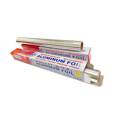 Vendre directement cuisine 5m/10m Ruloir de papier d'aluminium résistant à la chaleur avec logo personnalisé