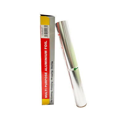 Logo personnalisé à température douce en rouleau de feuille d'aluminium pour cuisson au four / barbecue en longueur personnalisée