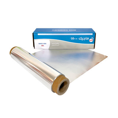 8011 Rouleau de papier en feuille d'aluminium ménager de qualité alimentaire en alliage pour rouleau d'emballage jetable