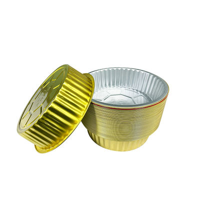 Processus respectueux de l'environnement Type de moulage de pâte à papier Contenant alimentaire en feuille d'aluminium jetable