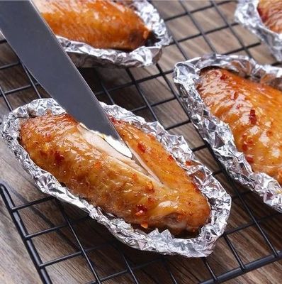 Emballages alimentaires recyclables en rouleau de papier d'aluminium pour traitement composite de cuisine