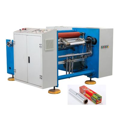 Machines semi-automatiques de remontage de feuilles d'aluminium avec traction de centralisation de décoillement de 20 mm