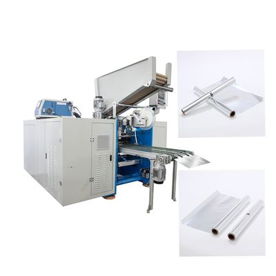 Machine automatique de remontage de feuille d'aluminium de 2500 kg avec système de contrôle PLC Siemens