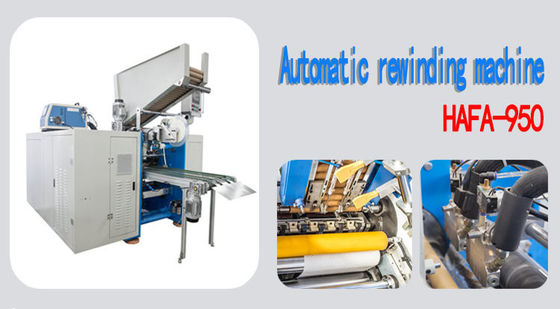 Machine automatique de remontage de feuille d'aluminium de 2500 kg avec système de contrôle PLC Siemens