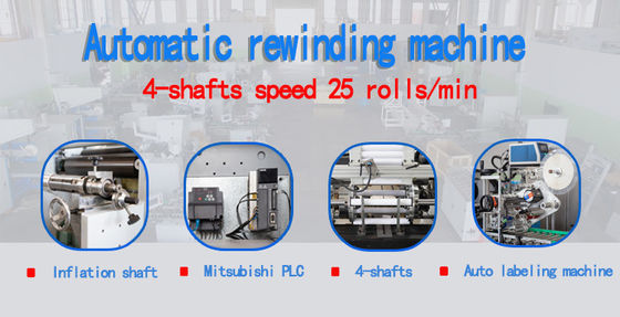 Machine de remontage de feuille d'aluminium entièrement automatique avec panneau tactile Weinview et utilisation