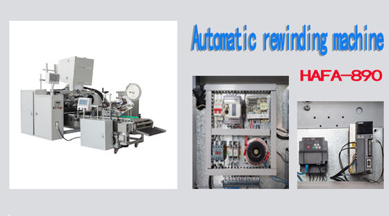 Machine de remontage de feuille d'aluminium entièrement automatique avec panneau tactile Weinview et utilisation
